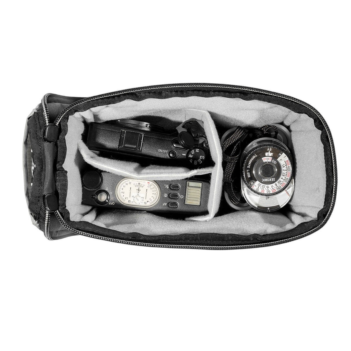 Peak Design Camera Cube V2 – Kamera-Packwürfel. Produktansicht der Kameratasche in Größe Small.