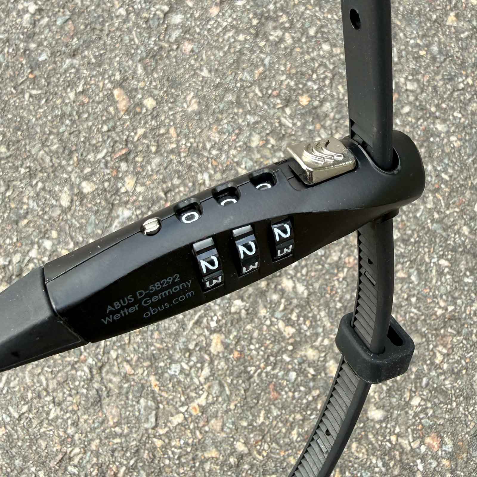 ABUS Combiflex TravelGuard – Kabelbinderschloss mit Zahlencode (45 cm)