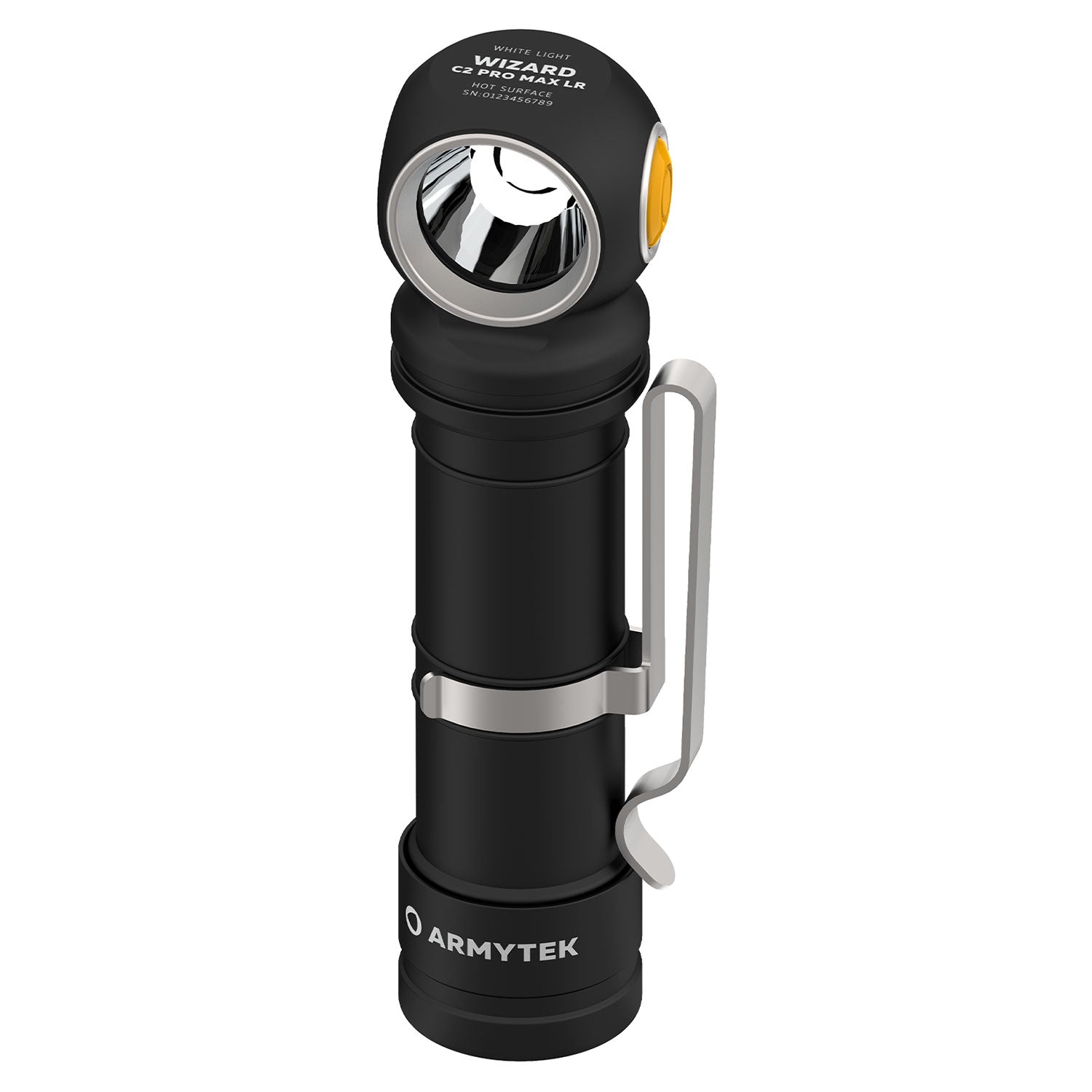 Armytek Wizard C2 Pro Max LR 21700 - LED Multilampe mit Magnet Ladefunktion in 2 Lichtfarben – Detailansicht