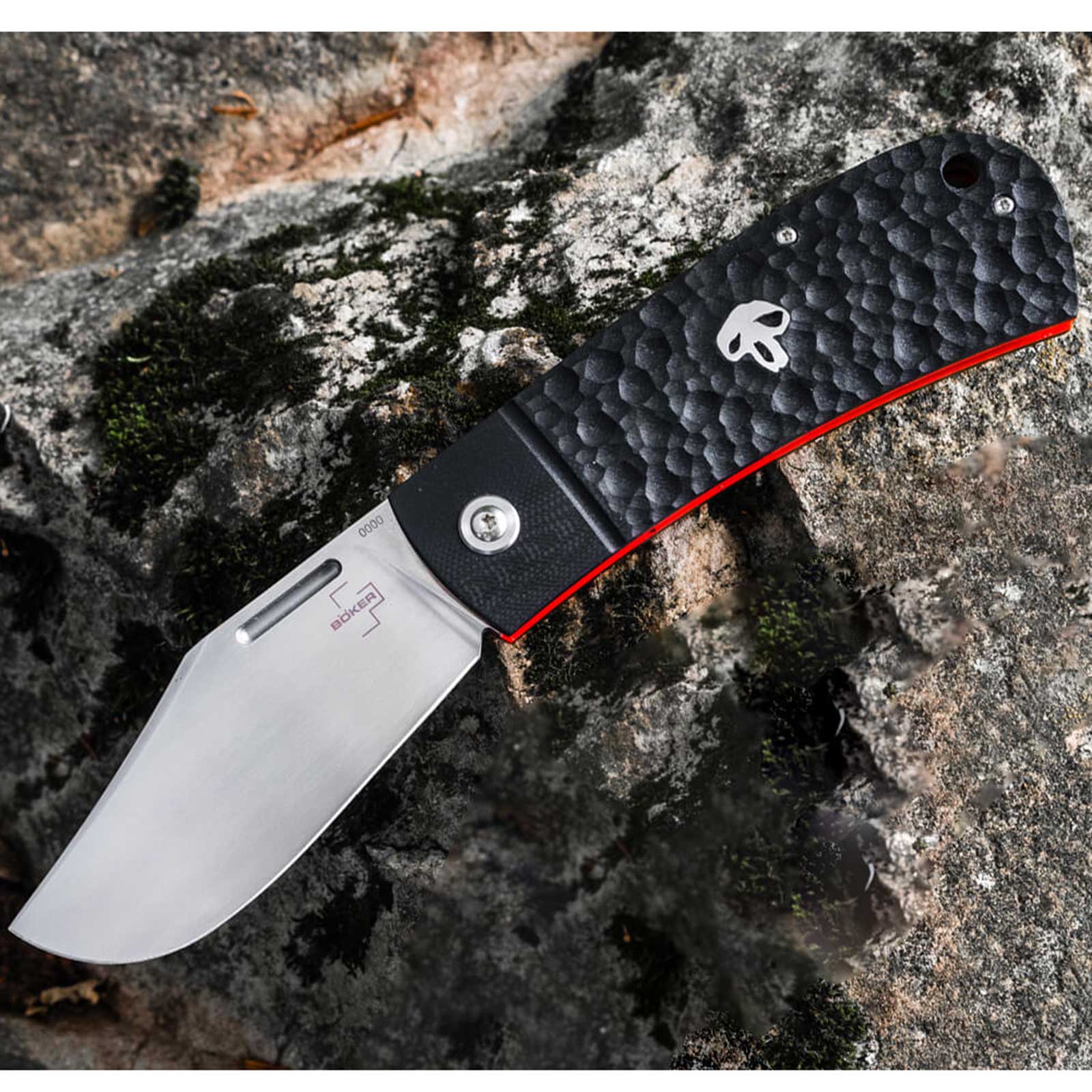 Böker Bad Guy – Slipjoint-Taschenmesser mit D2-Klinge, Nylonetui, 42a konform