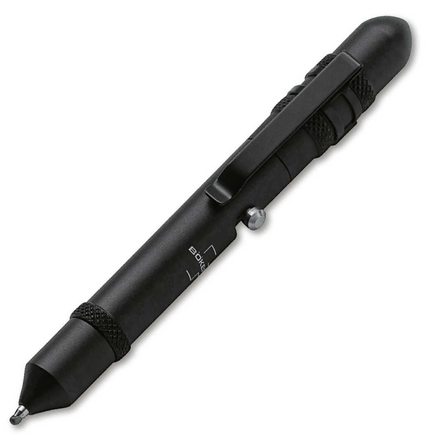 Böker Bit-Pen – Taktischer Kugelschreiber mit Bithalter & Clip – Detailansicht