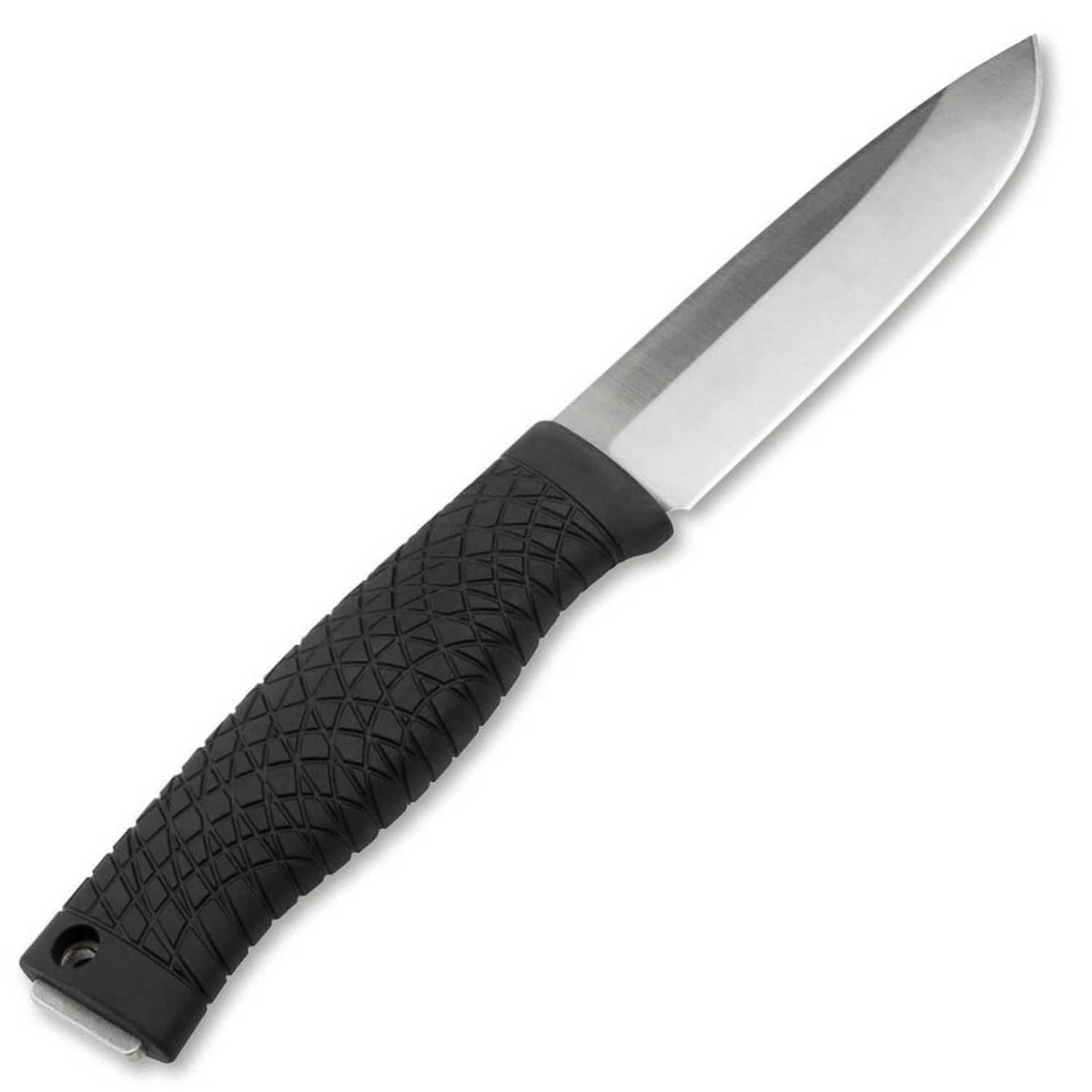 Böker Bronco - Outdoormesser mit Feuerstarter und Köcherscheide aus Leder