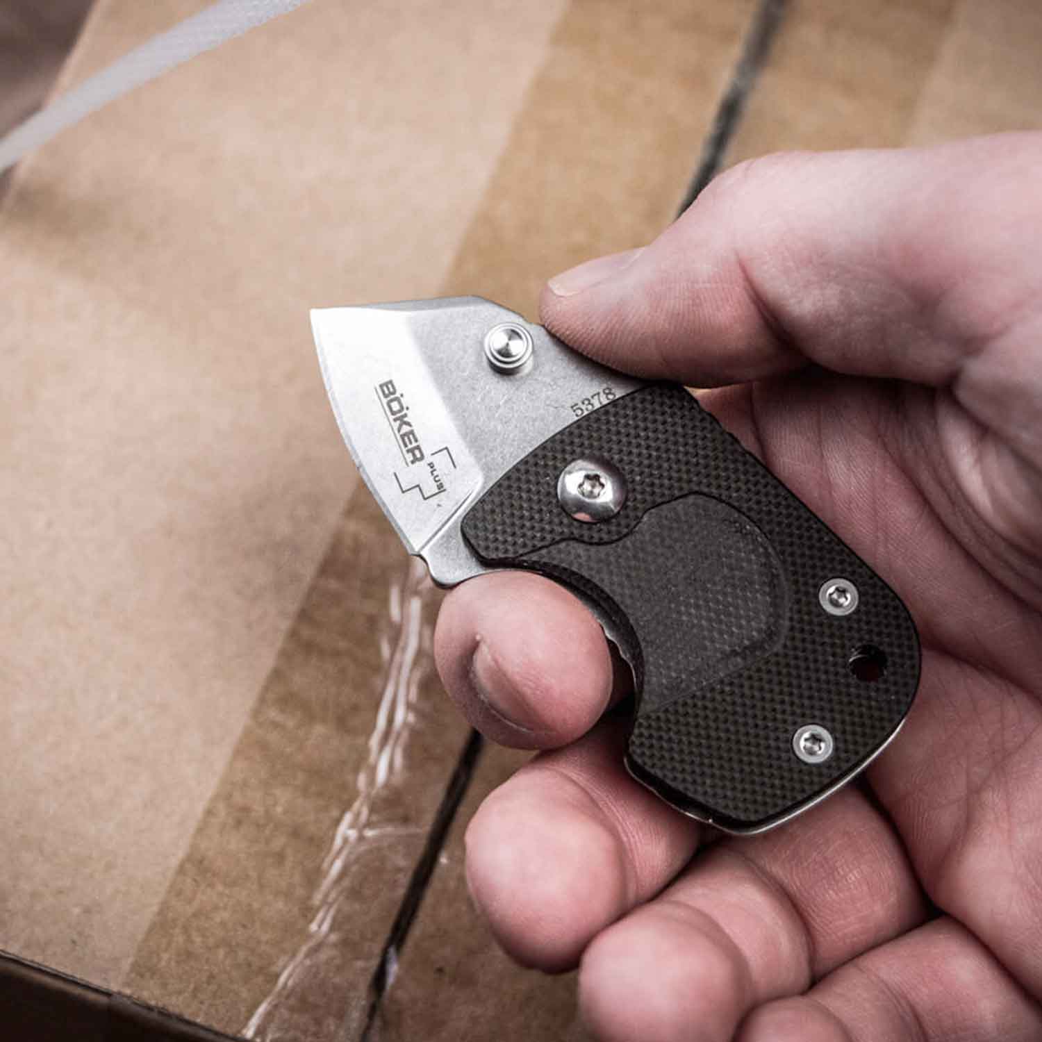 Böker Plus DW-1 – Mini-Taschenmesser mit AUS-8 Klinge und Tip-Up Clip