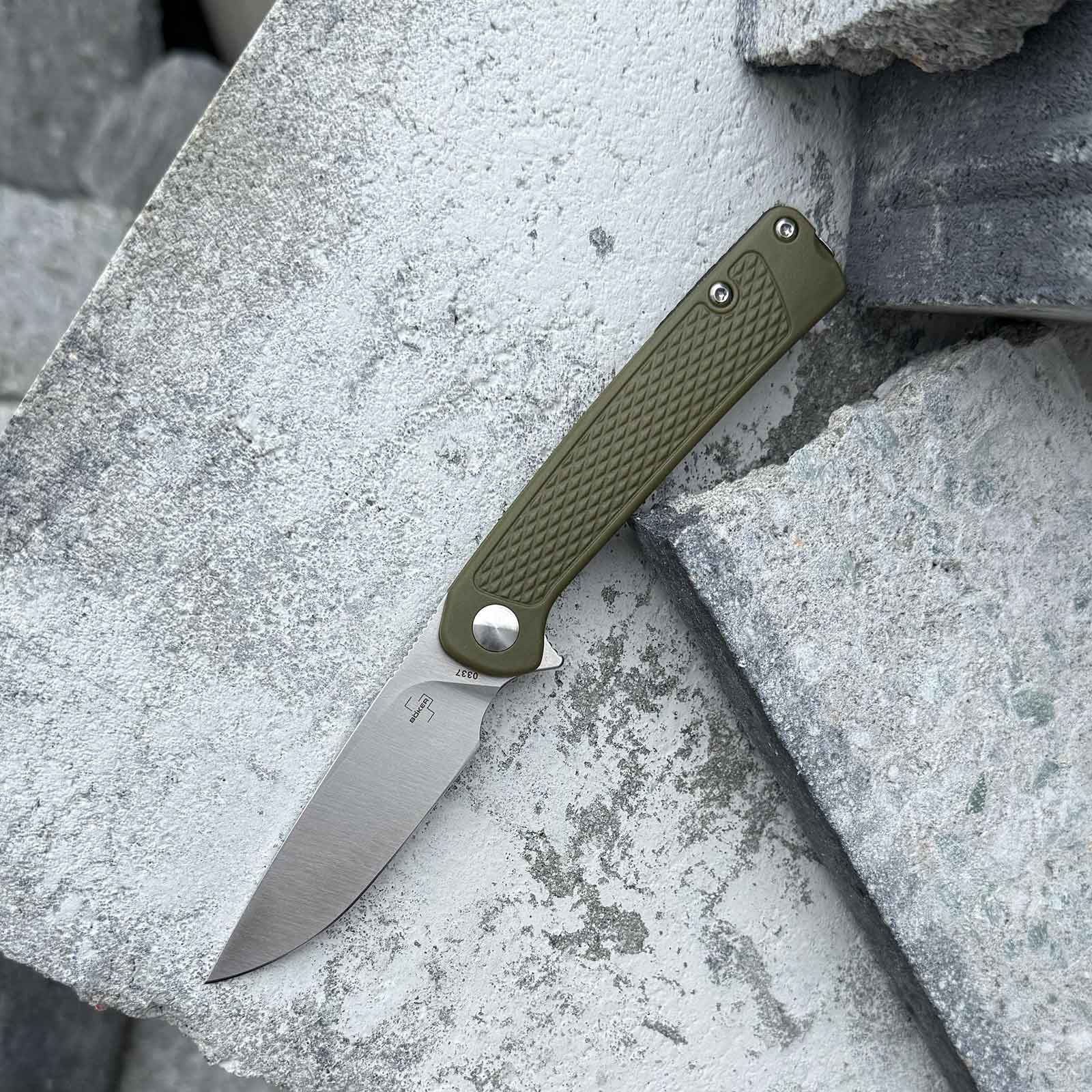 Böker Plus Fire Ant Green Taschenmesser