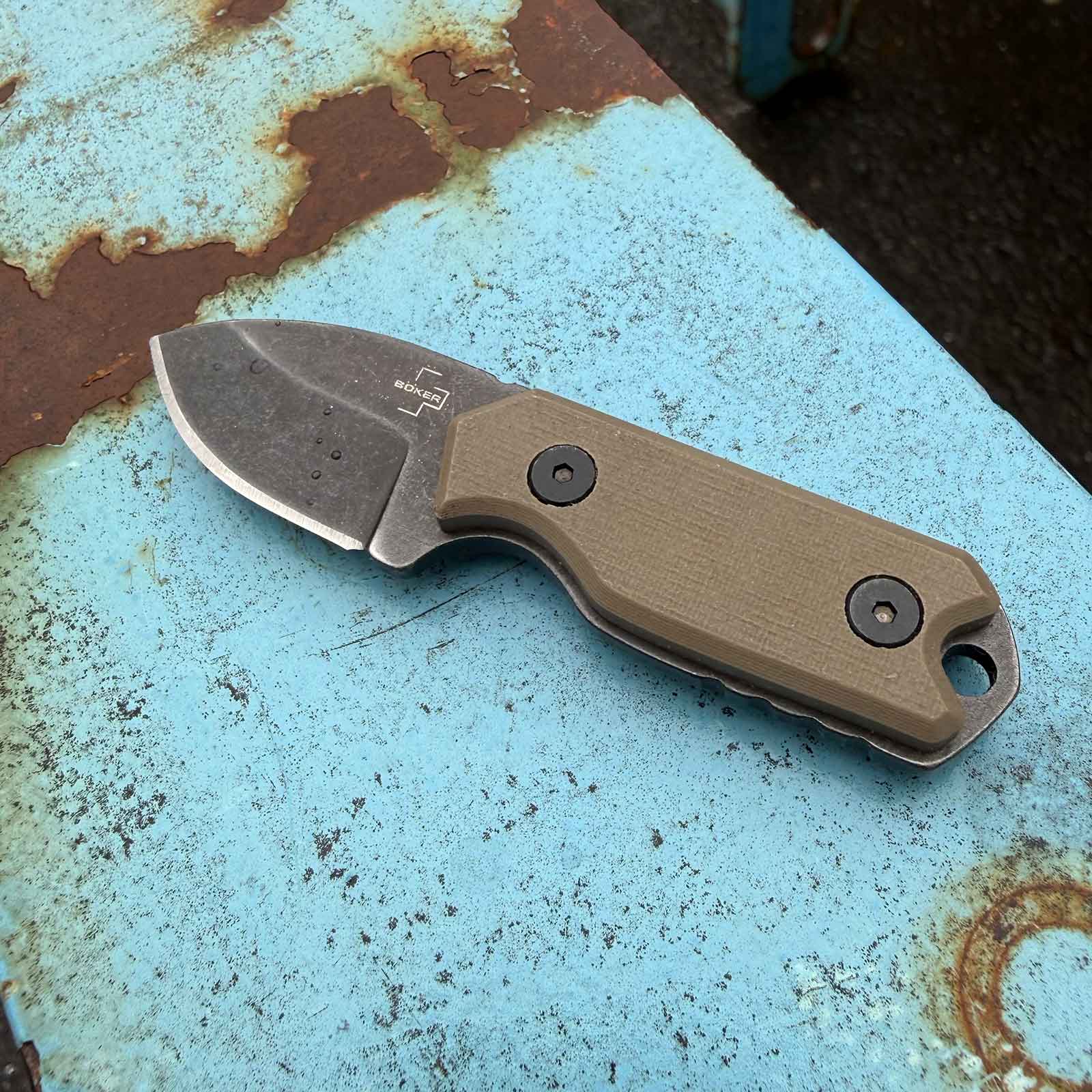 Böker Plus Li’l Friend Micro – Outdoormesser mit D2-Klinge & Kydexscheide