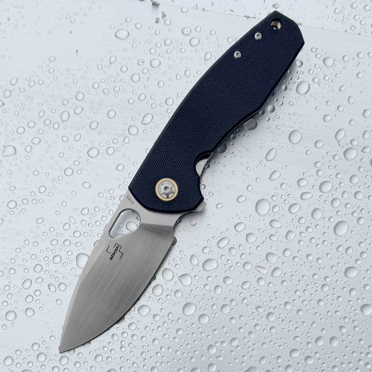 Böker Plus Little Friend Black Taschenmesser - Klinge geöffnet