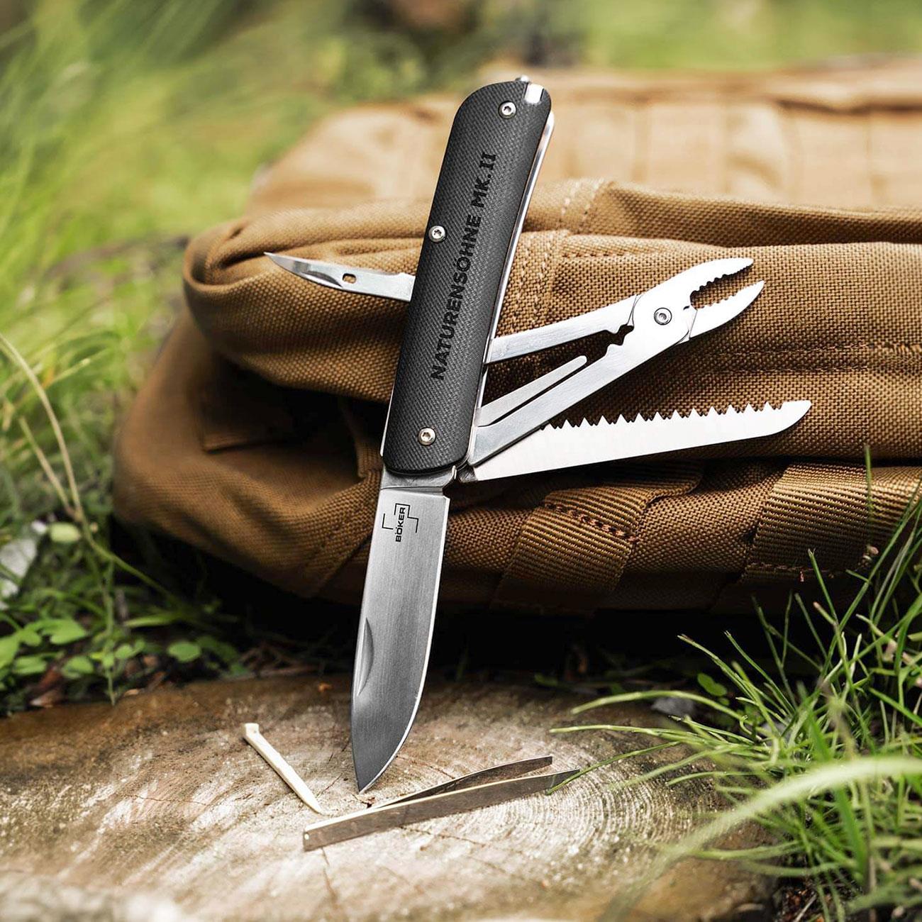 Böker Plus Naturensöhne MK. II Taschenmesser – Detailansicht