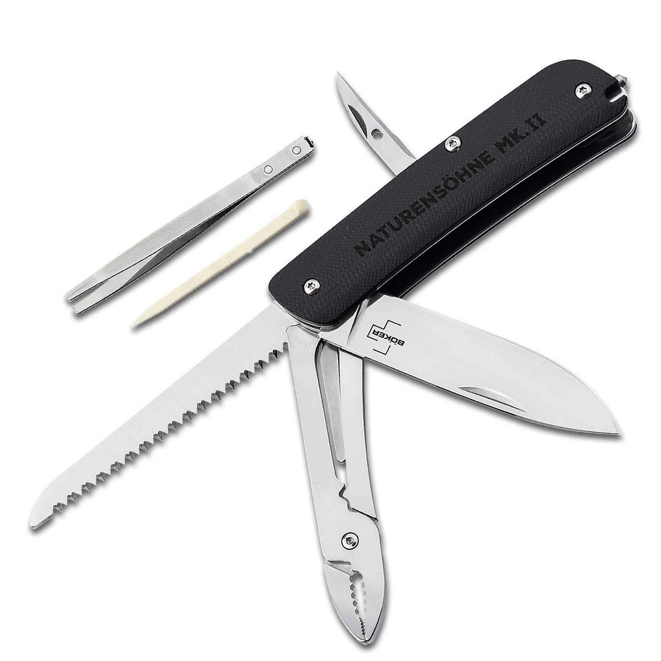 Böker Plus Naturensöhne MK. II Taschenmesser – Detailansicht