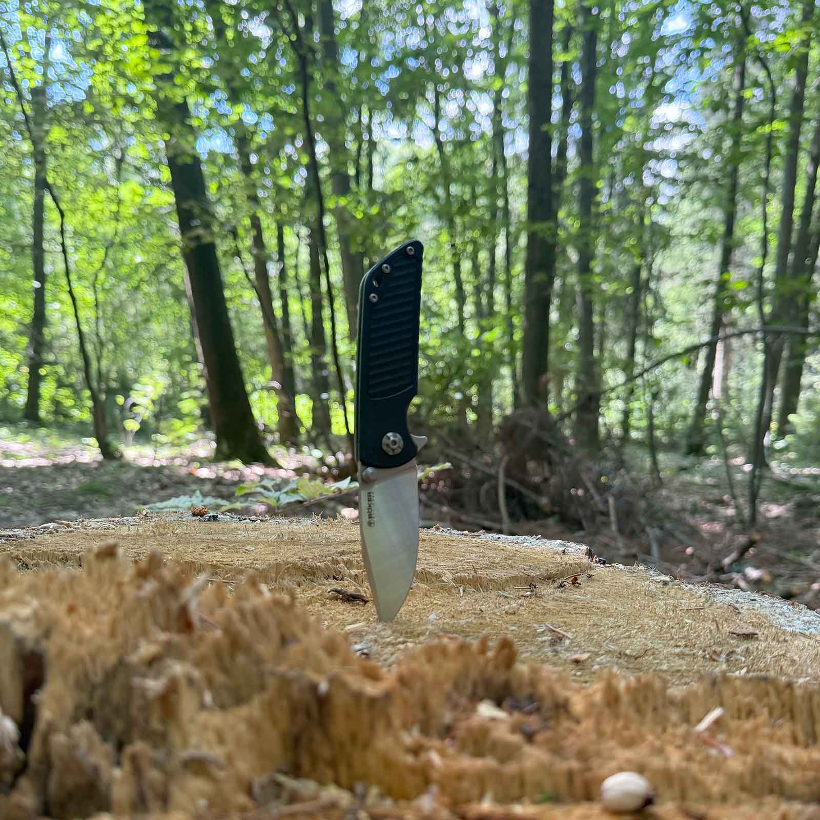 Böker Sherman EDC II G10 Black – Taschenmesser mit MagnaCut & Frame Lock