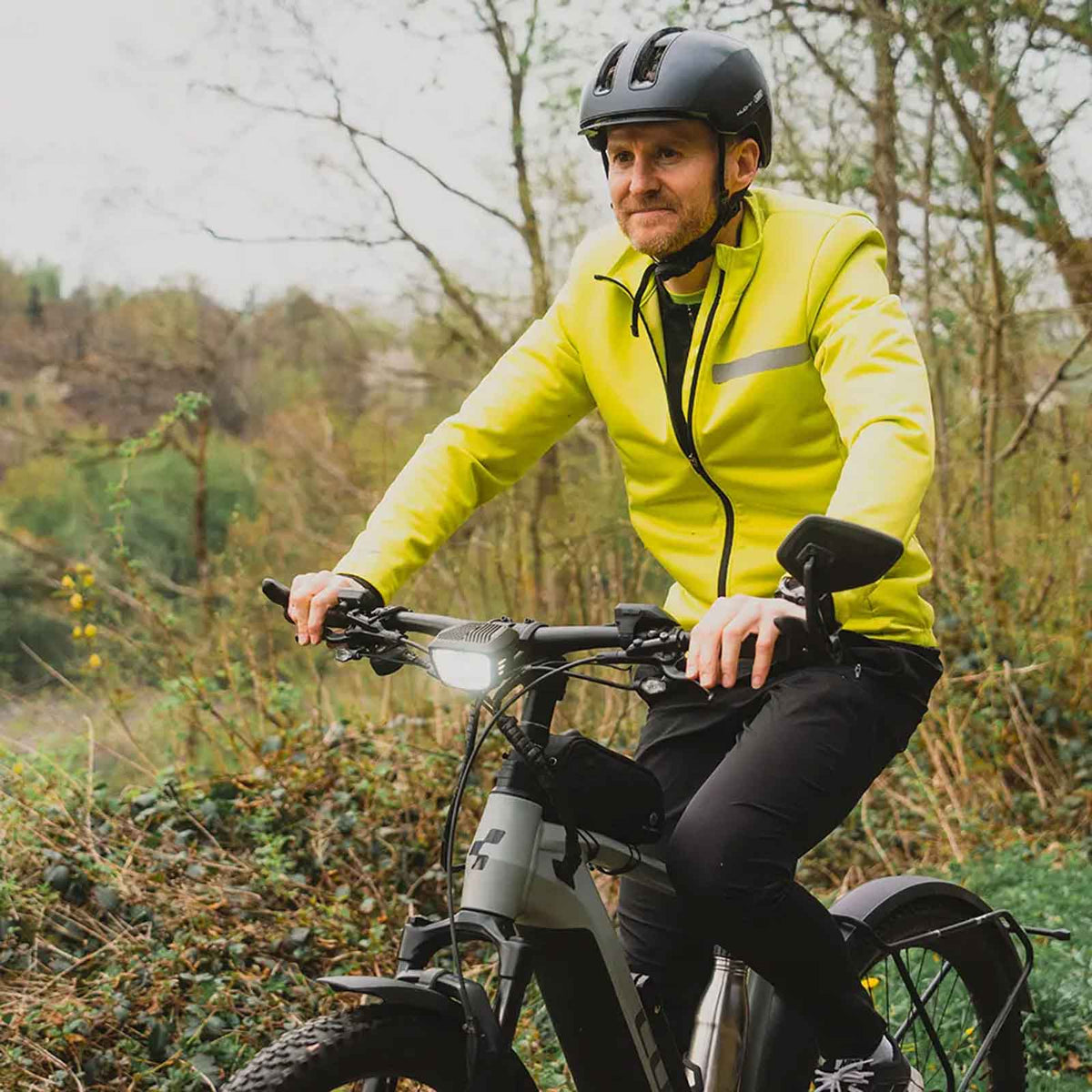Busch+Müller BRIQ-XL E, E-Bike-Scheinwerfer mit Kurvenlicht