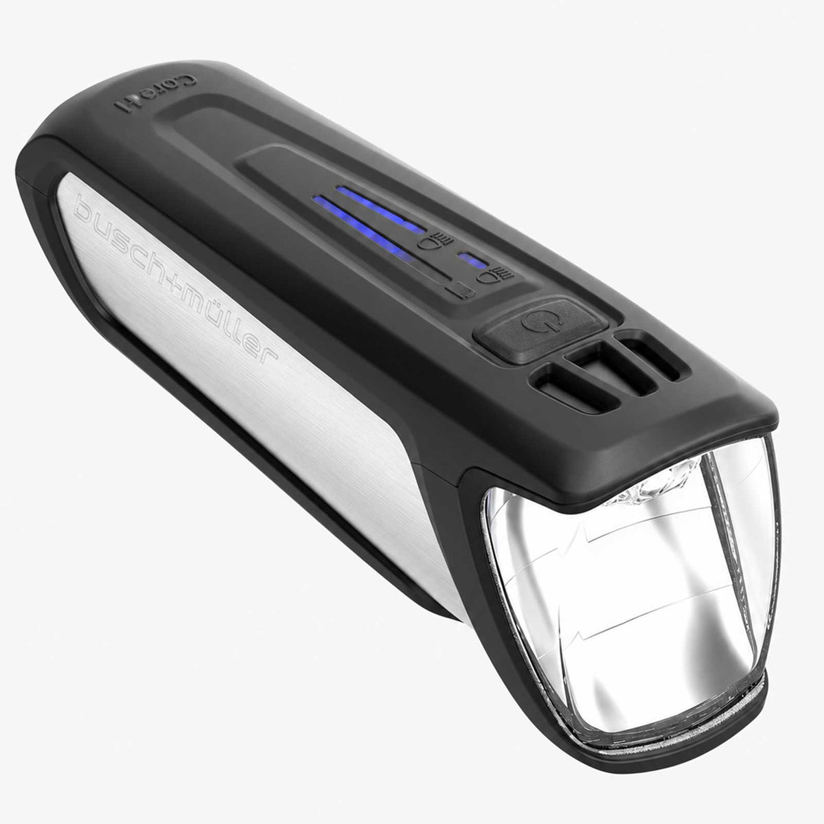 Busch+Müller IXON Core 2 Highbeam – Fahrradscheinwerfer mit 100 Lux Fernlicht