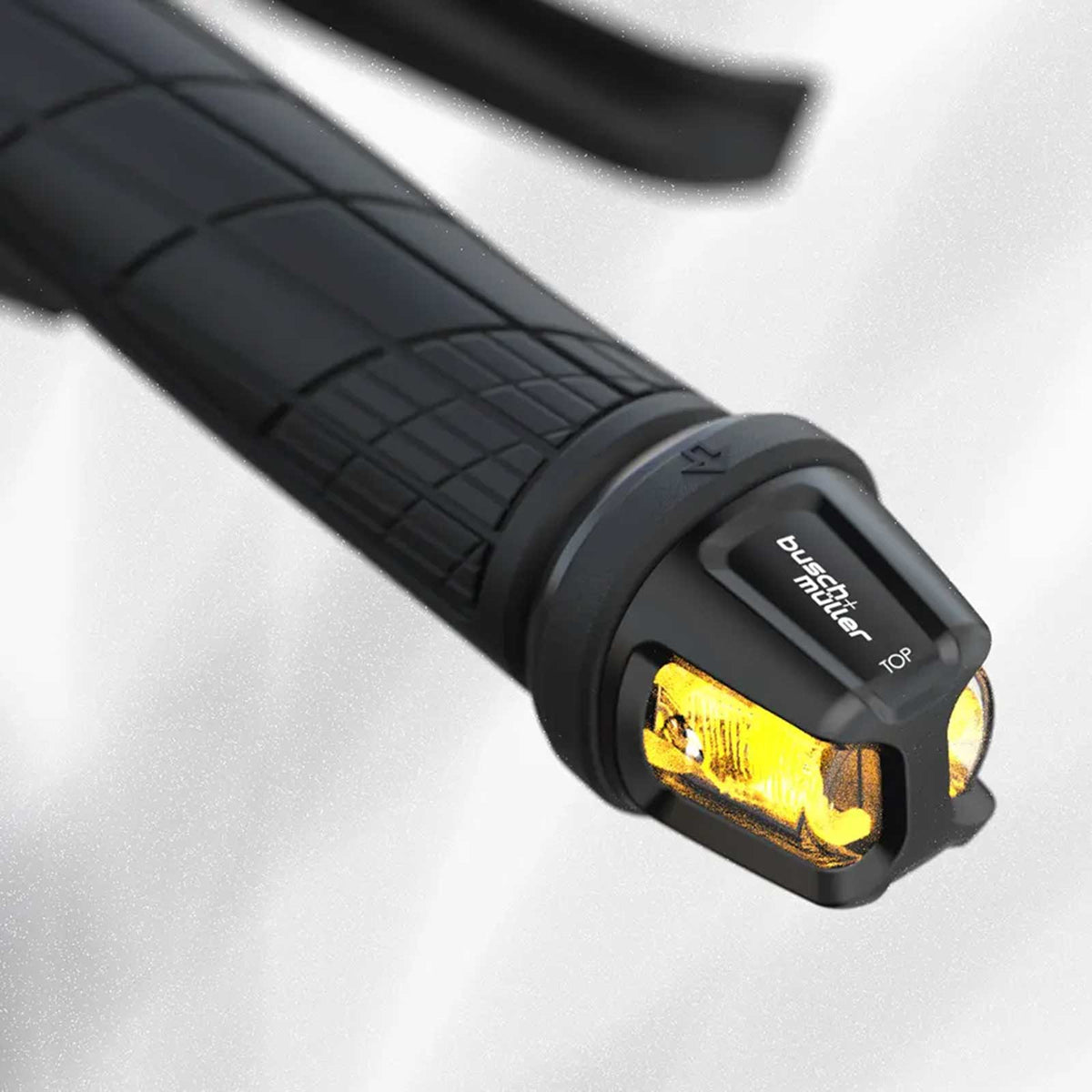 Busch+Müller Turntec T2 – Fahrradblinker für Lenkerenden mit USB-C & StVZO
