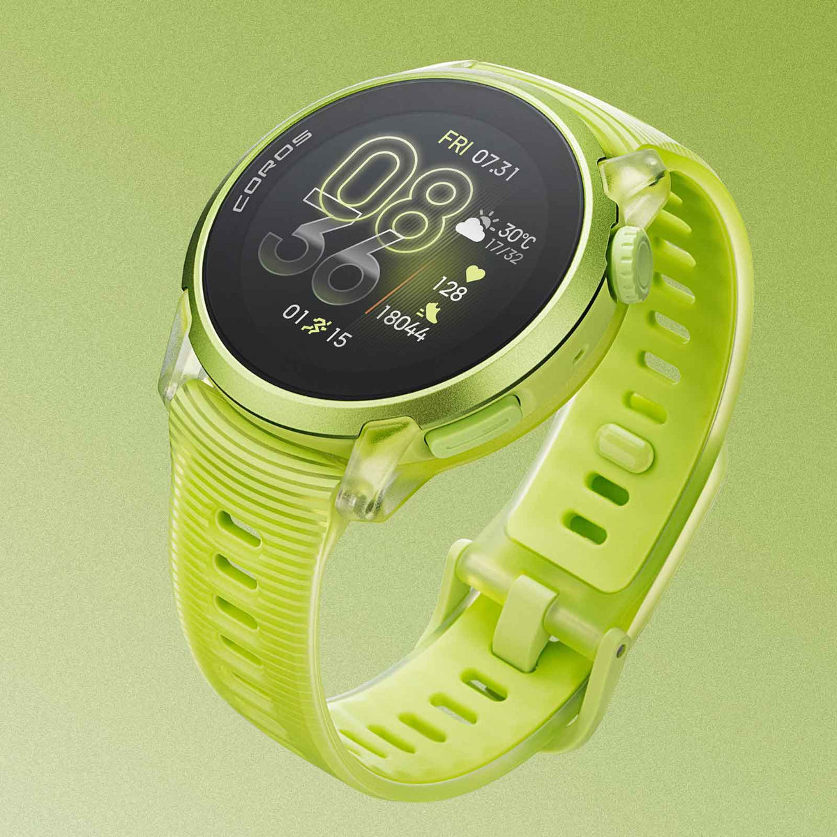 Coros Pace 4 – GPS-Sportuhr mit Aluminiumgehäuse & Silikonarmband