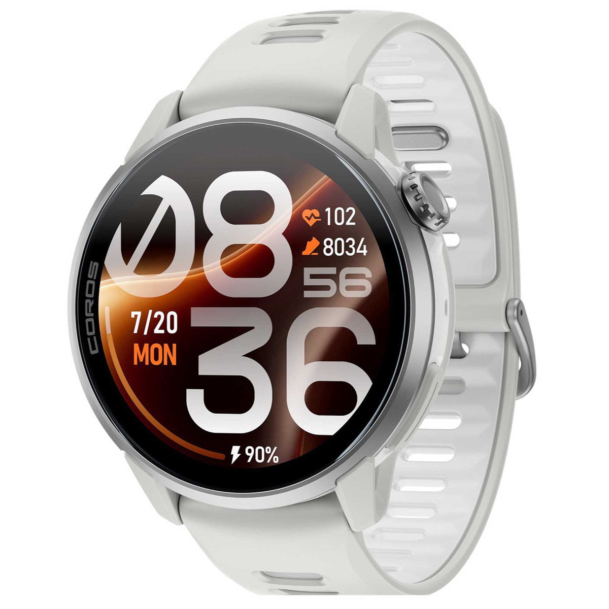 Coros Pace 4 PRO Sportuhr mit Silikonarmband