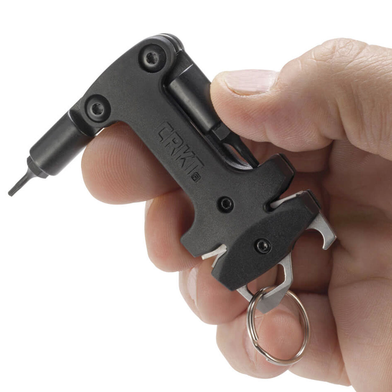 CRKT Knife Maintenance Tool mit Torx-Bits, Messerschärfer & Flaschenöffner – Detailansicht