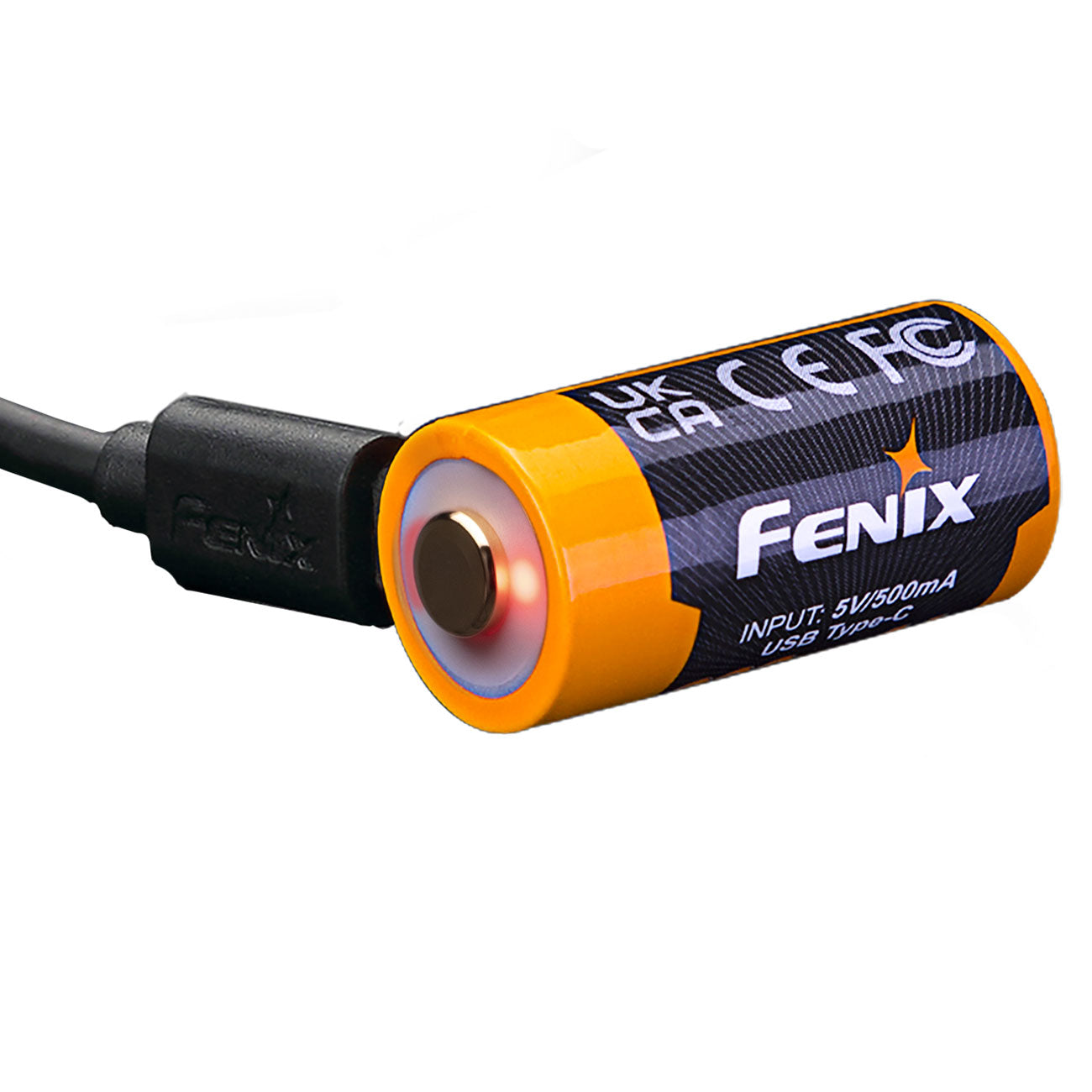 Fenix ARB-L16-UP 16340 Li-Ion Akku 3,6V RC123A Schutzschaltung USB-C