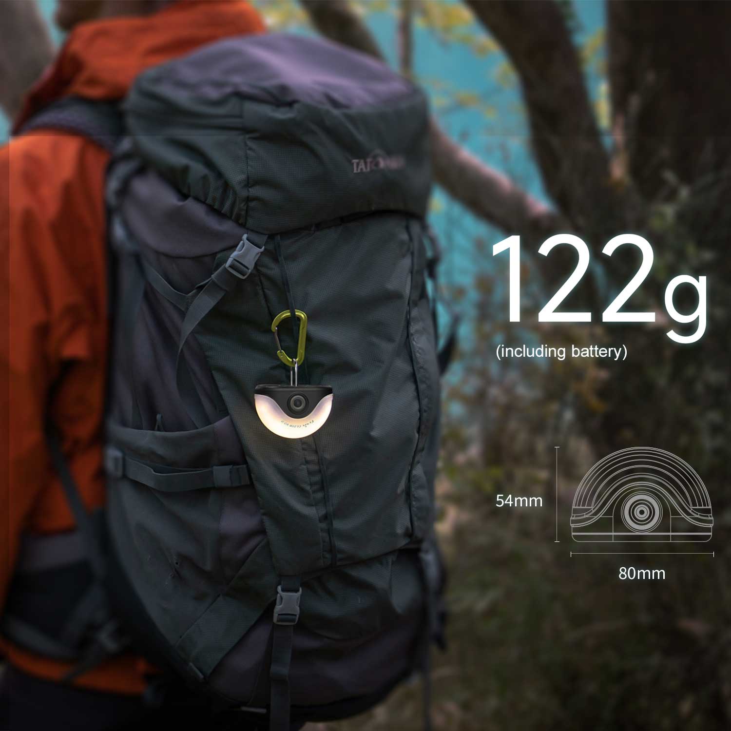 Fenix CL20R V2.0 – Campingleuchte mit 300 lm, RGB, Akku & AAA-Betrieb