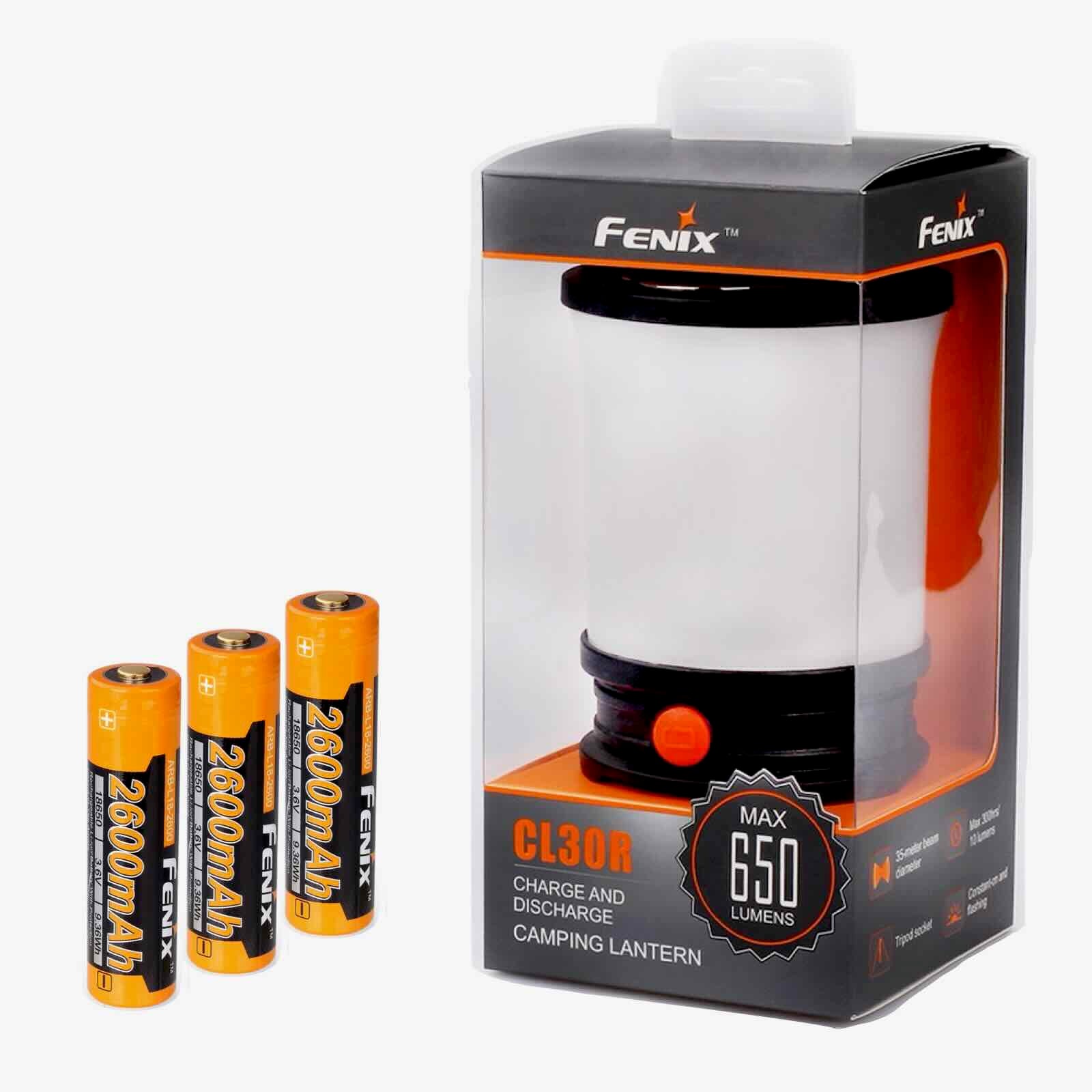 Fenix CL30R – Campinglaterne mit 650 lm & Powerbank-Funktion
