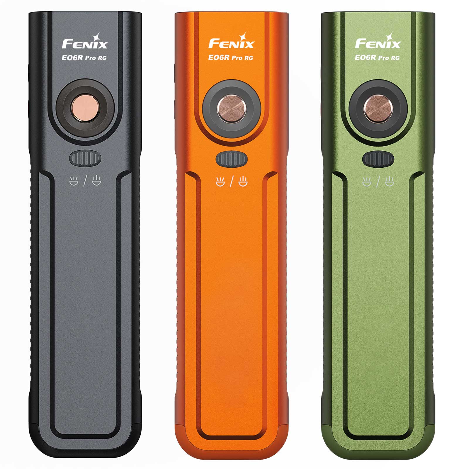 Fenix E06R Pro RG – Taschenlampe mit Rotlicht & grünem Laser, 1600 lm, USB-C