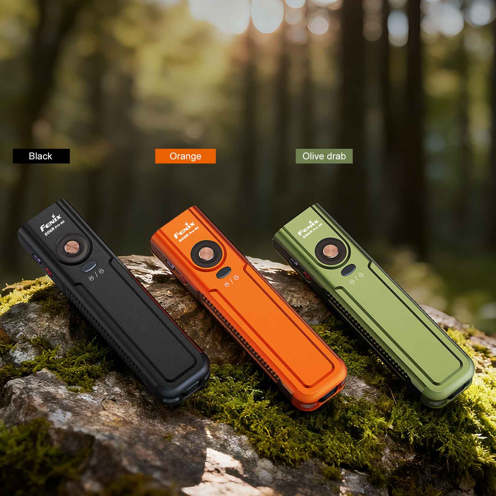 Fenix E06R Pro RG – Taschenlampe mit Rotlicht & grünem Laser, 1600 lm, USB-C