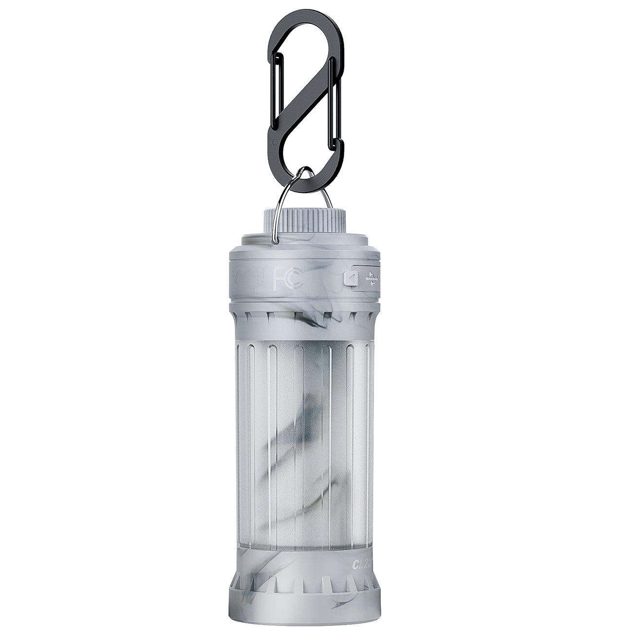 Fenix CL22R – 360° Campingleuchte mit Downlight und RGB-Licht, 500 lm, Akku, USB-C – Fecl22r cl22r laterne karabiner