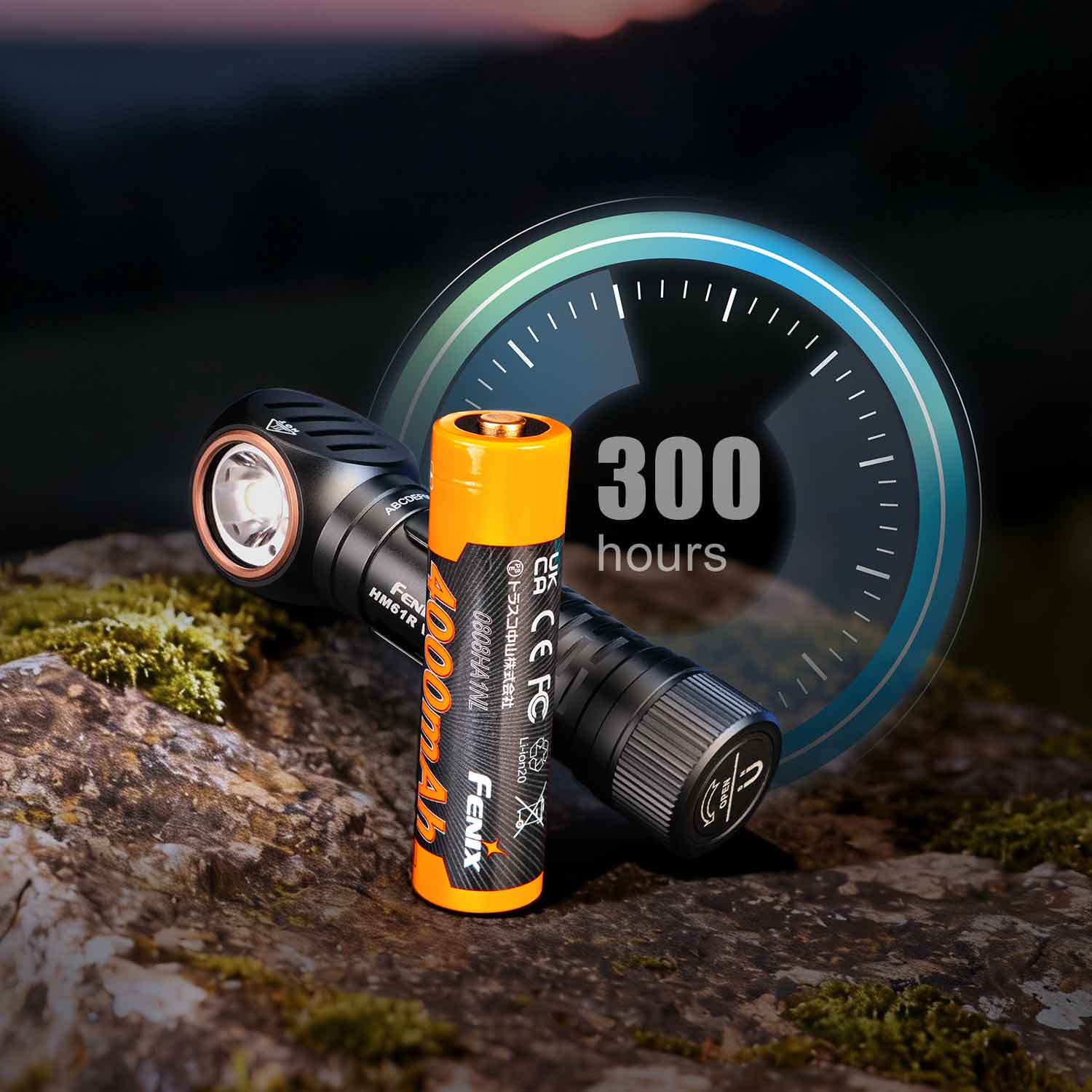 Fenix HM61R V3.0 – Wiederaufladbare Stirnlampe mit 1800 Lumen (2 Varianten) – Detailansicht