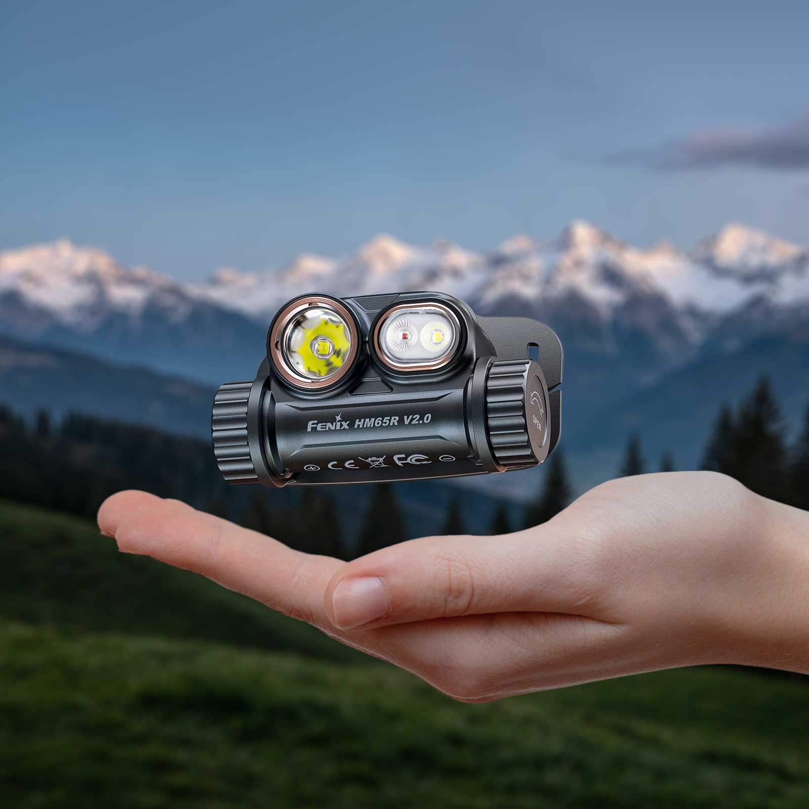 Fenix HM65R V2.0 – LED Stirnlampe 2200 Lumen