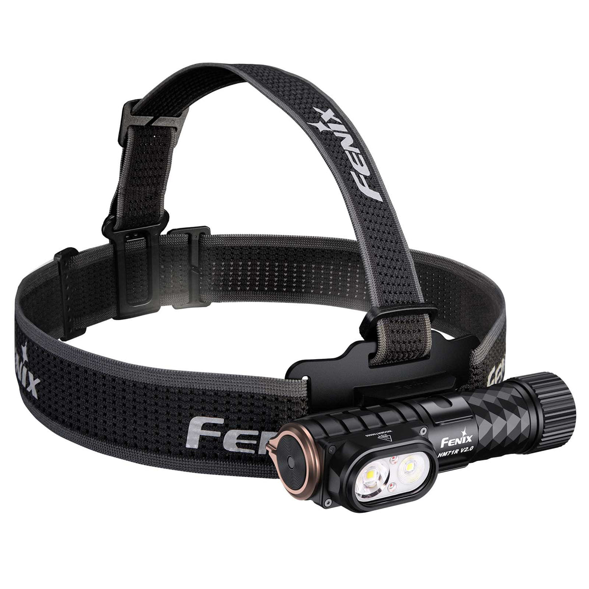 Fenix HM71R V2.0 – Stirnlampe mit 3500 lm, Spot-, Flut- & Rotlicht, USB-C
