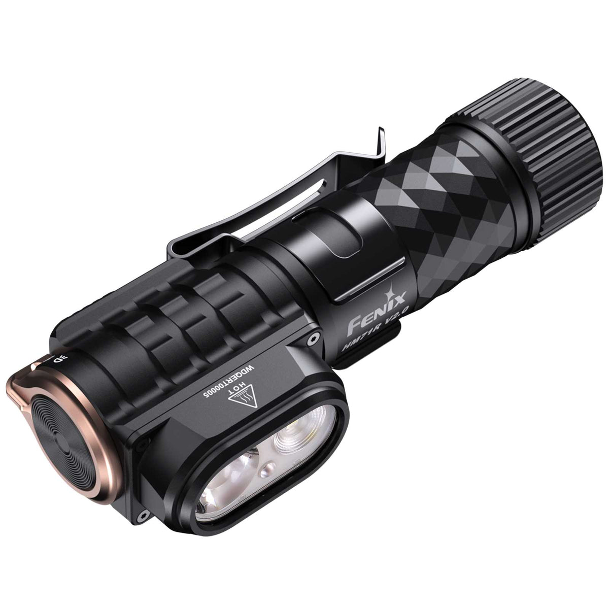Fenix HM71R V2.0 – Stirnlampe mit 3500 lm, Spot-, Flut- & Rotlicht, USB-C