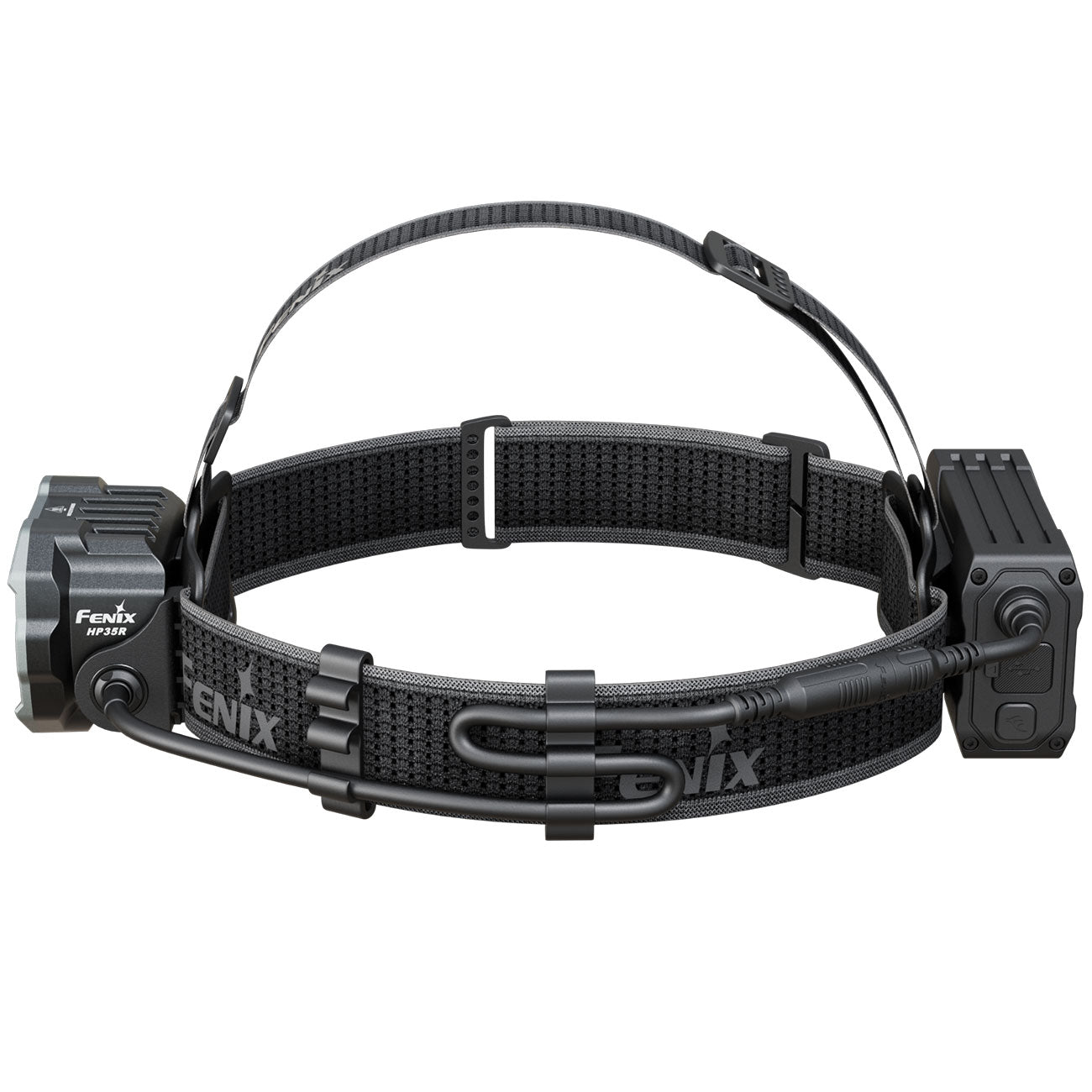 Fenix HP35R – Stirnlampe mit Spot- & Flutlicht, 4000 lm, 10.000 mAh Akku, USB-C – Kopfband und Tragesystem – Detailansicht 9