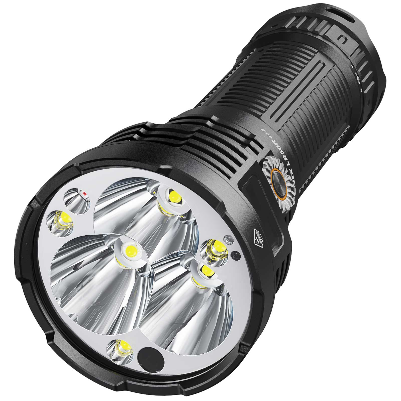 Fenix LR50R V2.0 – Suchscheinwerfer mit Spot- & Flutlicht, Rotlicht & UV, 18000 lm, USB-C