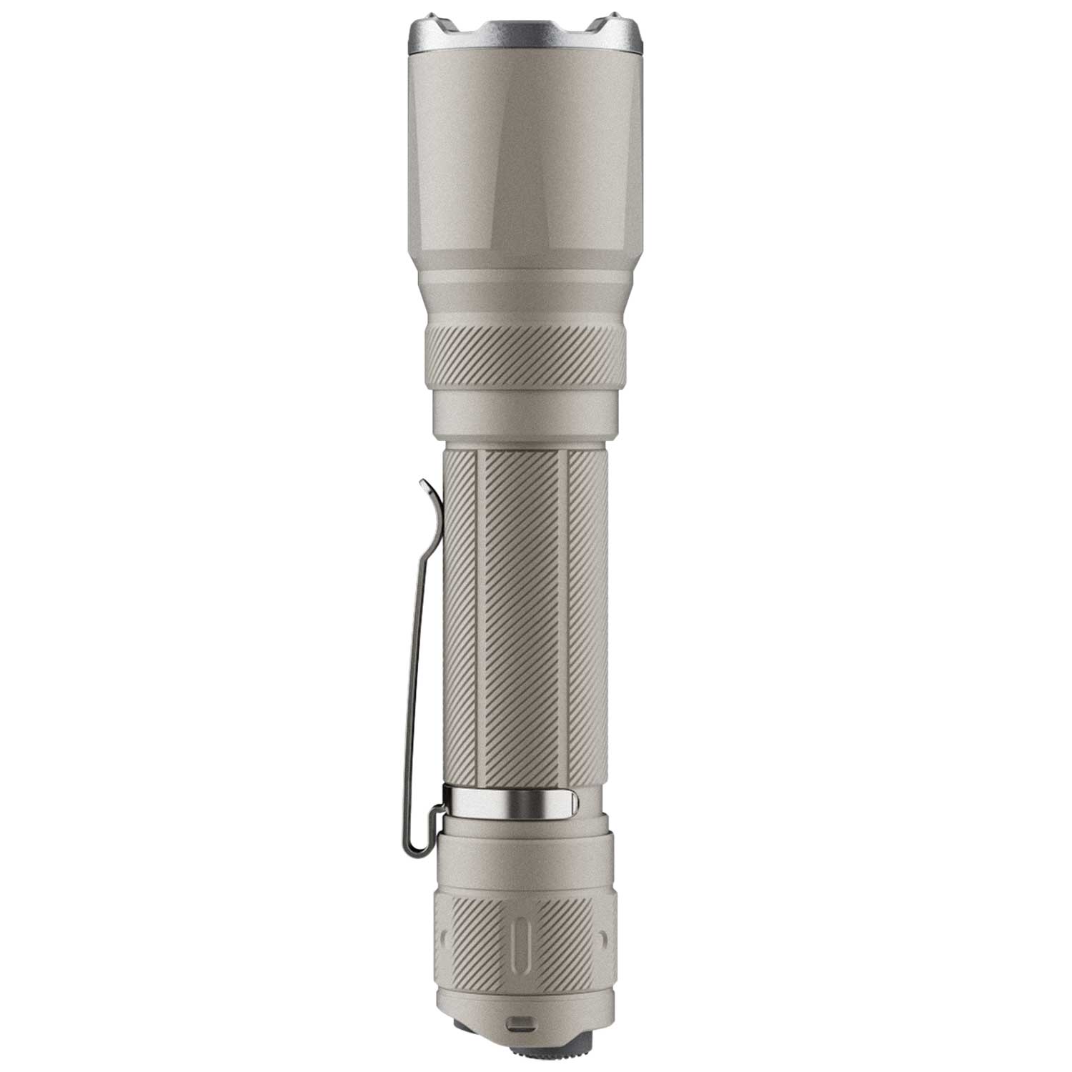 Fenix TK21R – Polizei Taschenlampe mit Akku und USB-C 3600 Lumen (Ceramic Khaki) – Detailansicht