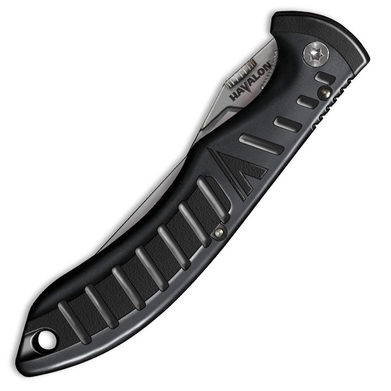 Havalon Forge schwarz – Taschenmesser mit 6 Wechselklingen & Nylonetui