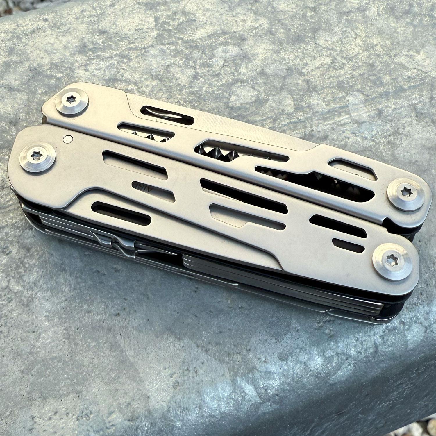 Herbertz Multitool mit Säge, Schere, Tasche uvm.