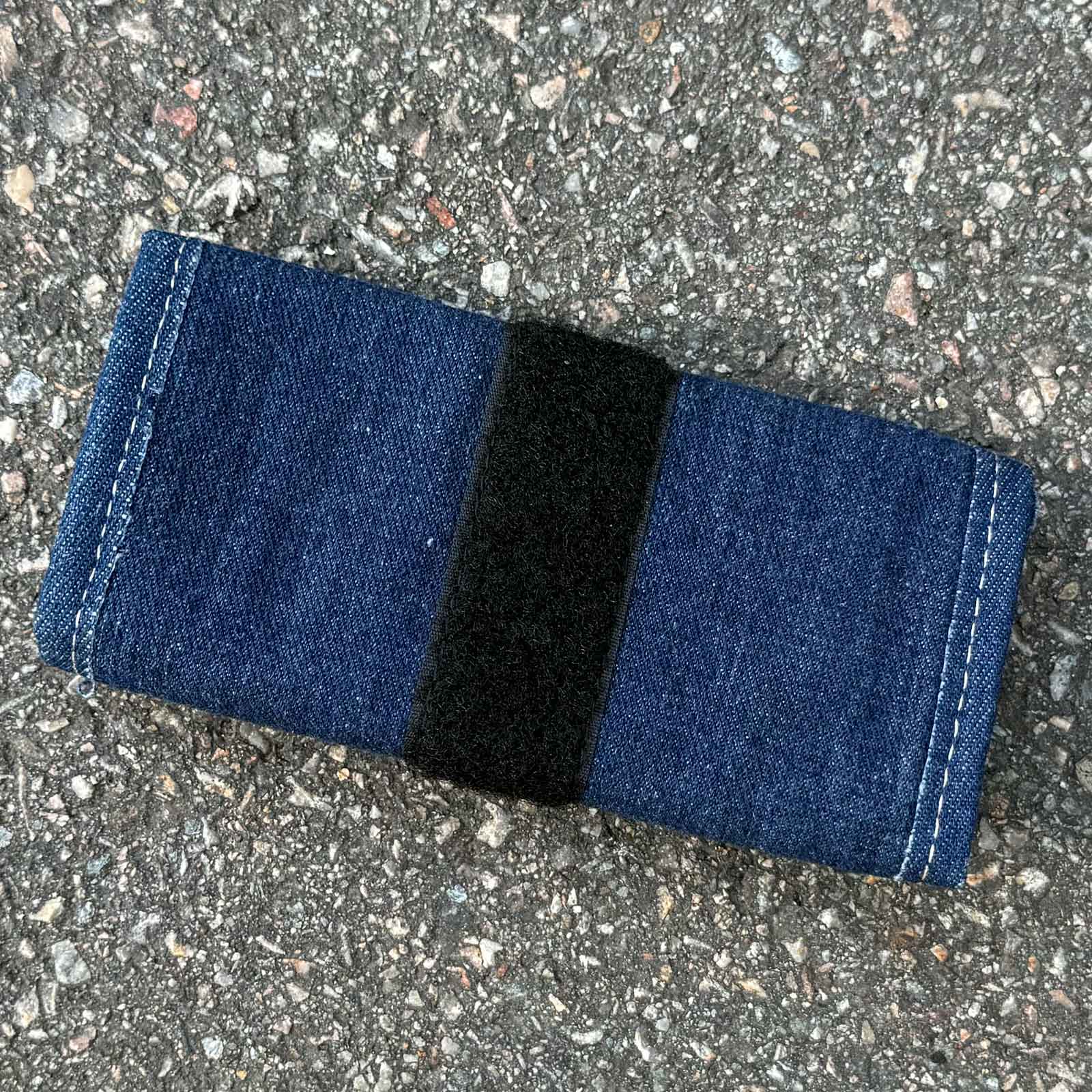 Kizer Denim R EDC Knife Roll – Messeretui aus Denim, 15 cm