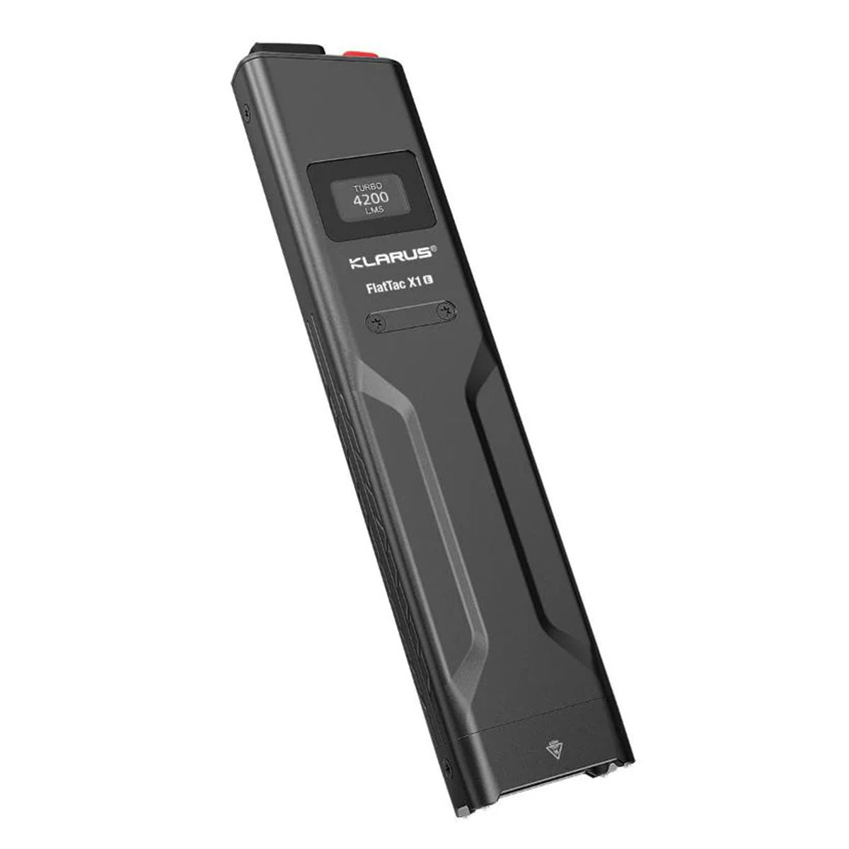 Klarus X1E FlatTac V3 – EDC-Taschenlampe mit 4200 lm, OLED & USB-C