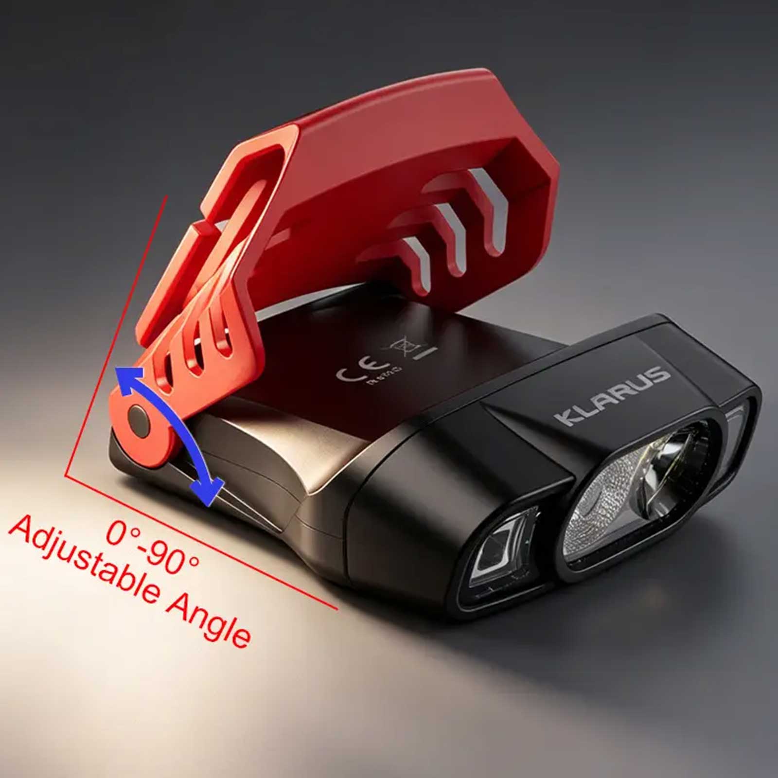 Klarus HC3 Pro – Clip-Lampe & Stirnlampe – Hc3pro verstellbarem