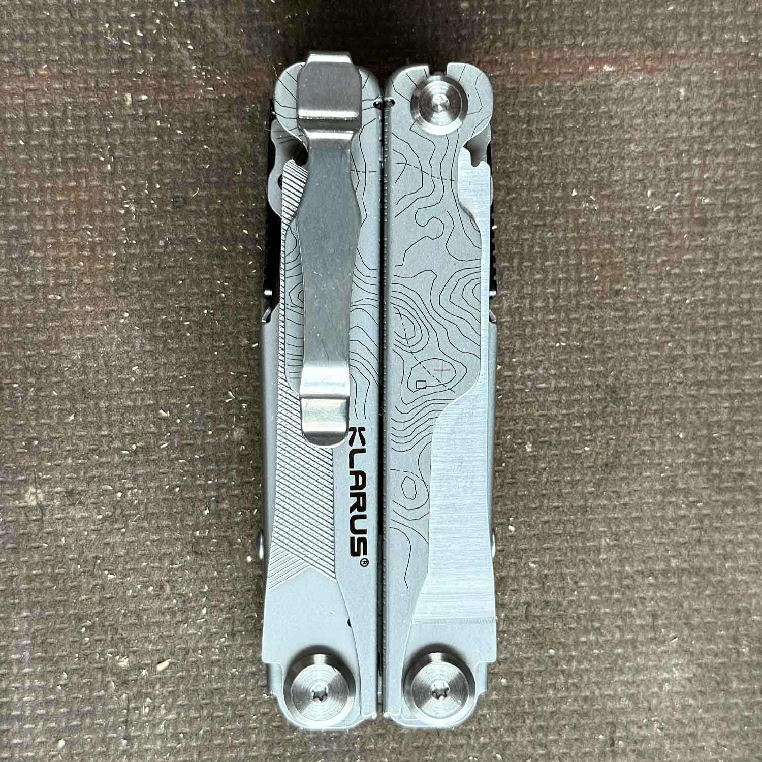 Klarus Horizon MT07 – Robustes 20-in-1 Multitool mit abnehmbarem Clip & Holster – Detailansicht