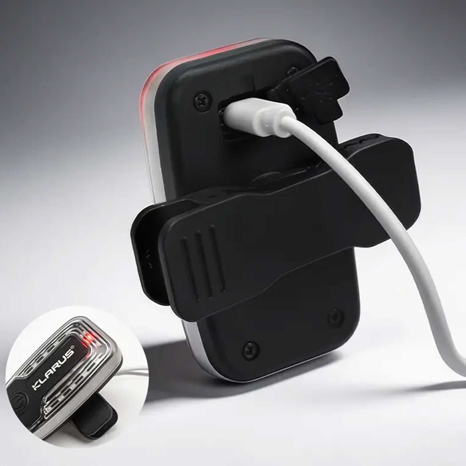 Klarus WL6 – Clip-Leuchte mit Warnlicht, Akku & USB-C