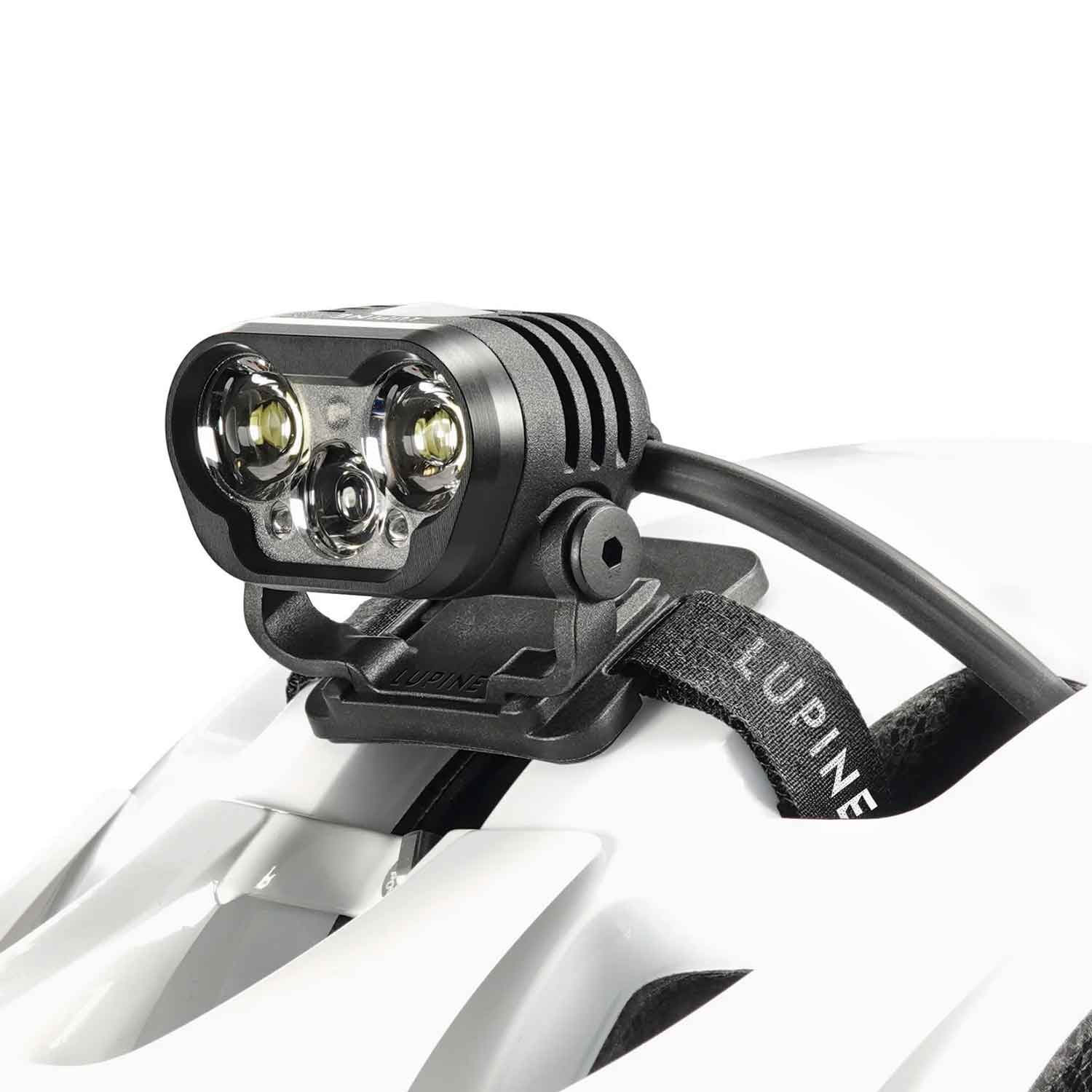 Lupine Blika Helmlampe mit 3.5 Ah Akku, Bluetooth & 2400 Lumen (2026) – Detailansicht
