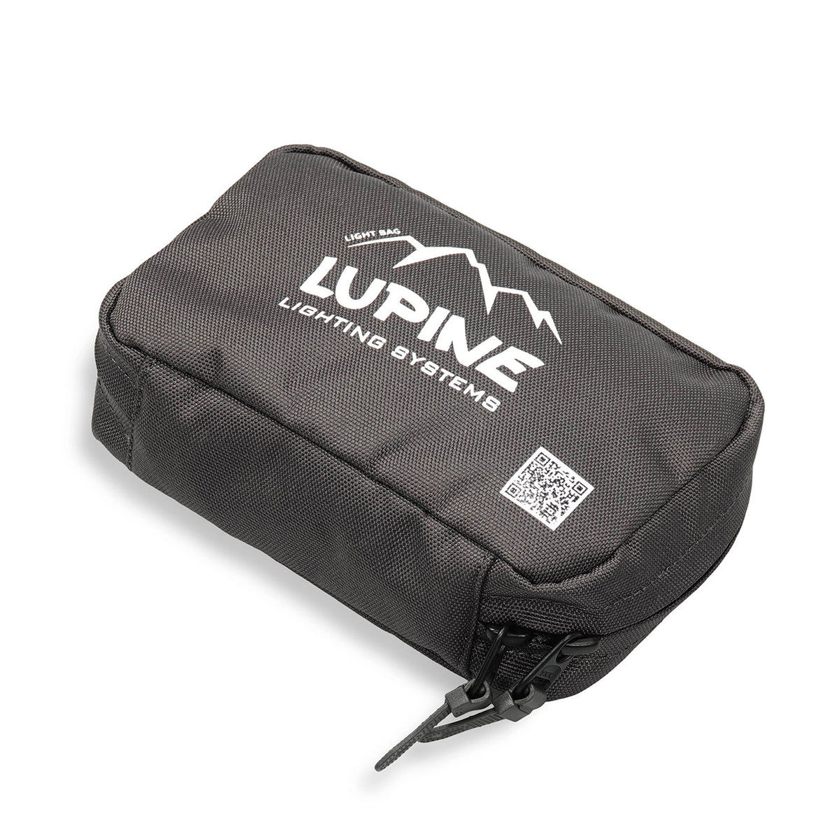 Lupine Light Bag grau – Aufbewahrungstasche für Stirnlampen & Zubehör