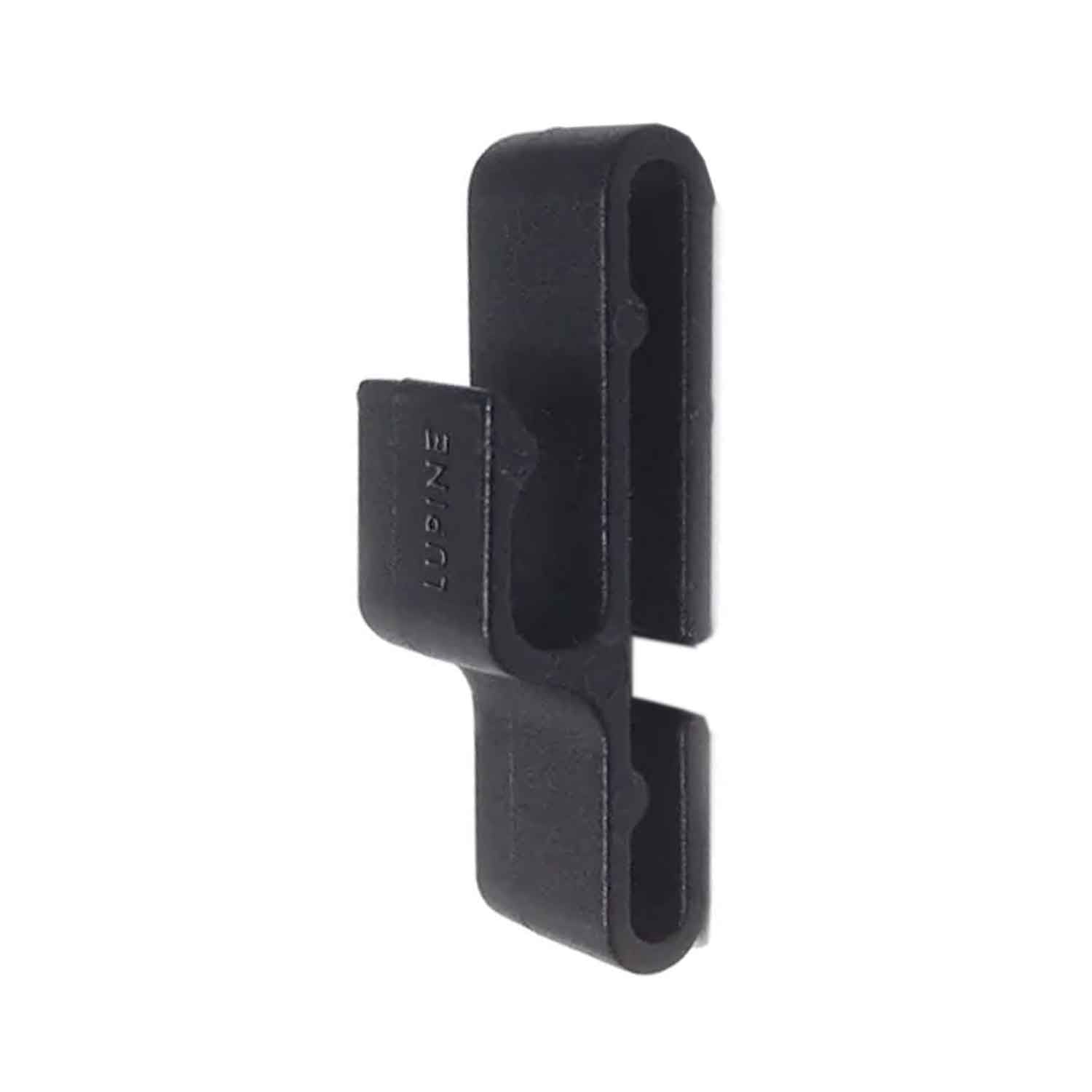 Lupine FrontClick Stirnband Kabelführung – Kabelclip schwarz