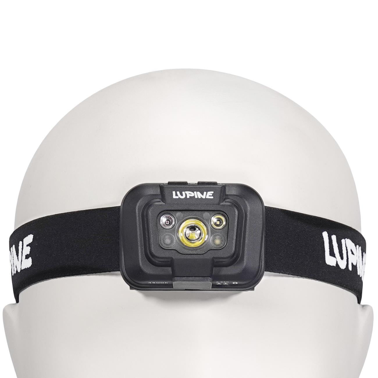 Lupine Penta Stirnlampe 5700K Kaltweiß 1100 Lumen USB-C (Modell 2025) – Detailansicht