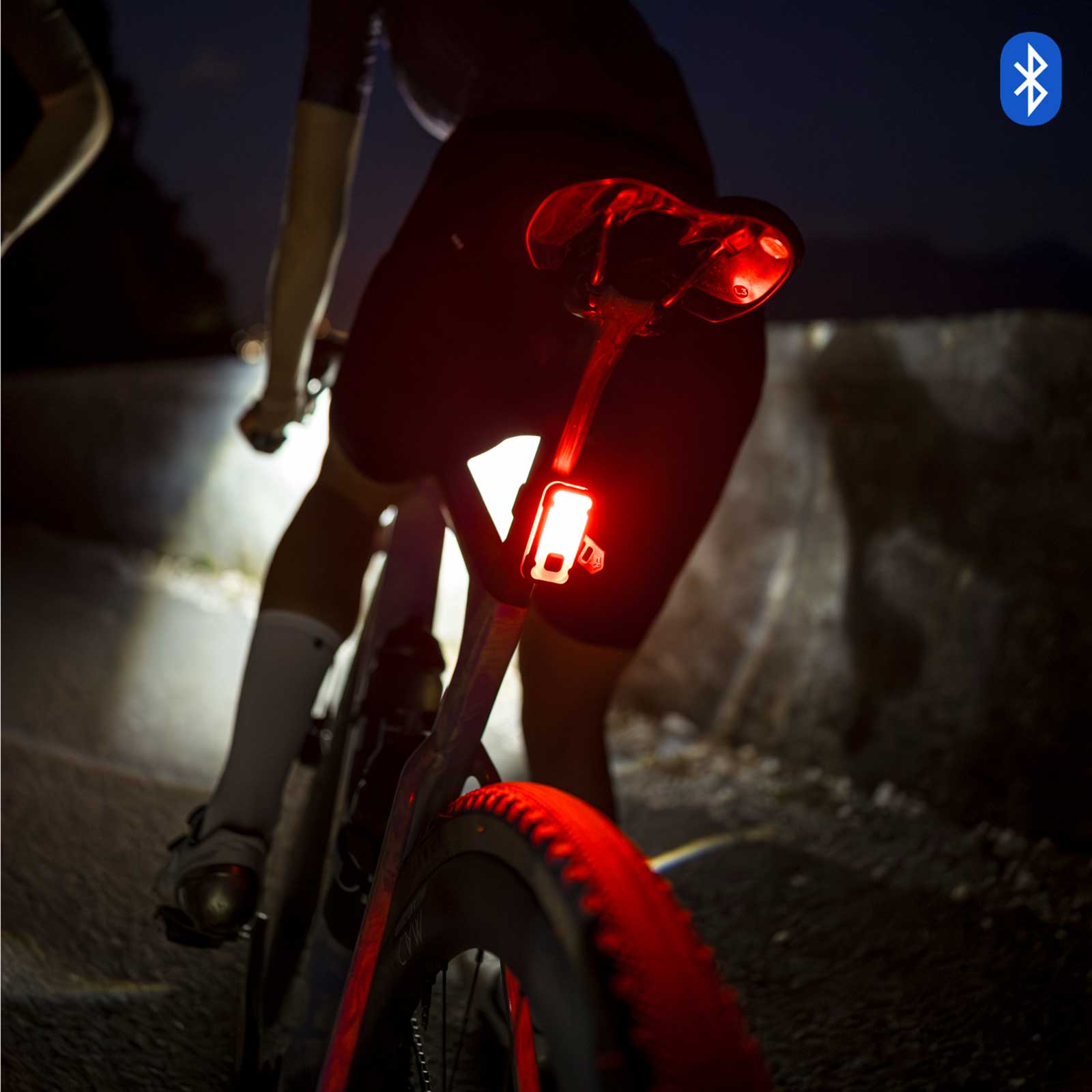 Lupine Rotlicht Pro BT StVZO – Rücklicht mit Bremslicht, Bluetooth & USB-C