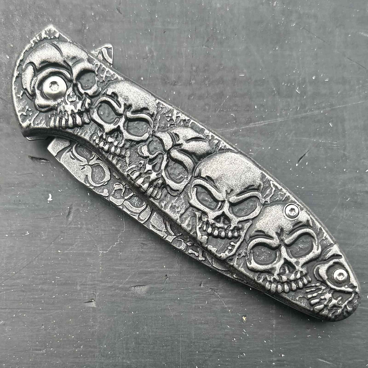 Magnum Dia de los Muertos – Taschenmesser mit Totenkopfdesign