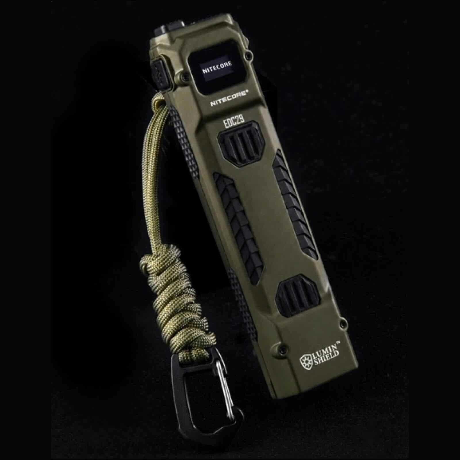 Nitecore EDC29 Olivgrün – EDC-Taschenlampe mit 6500 lm & USB-C (Sonderedition)