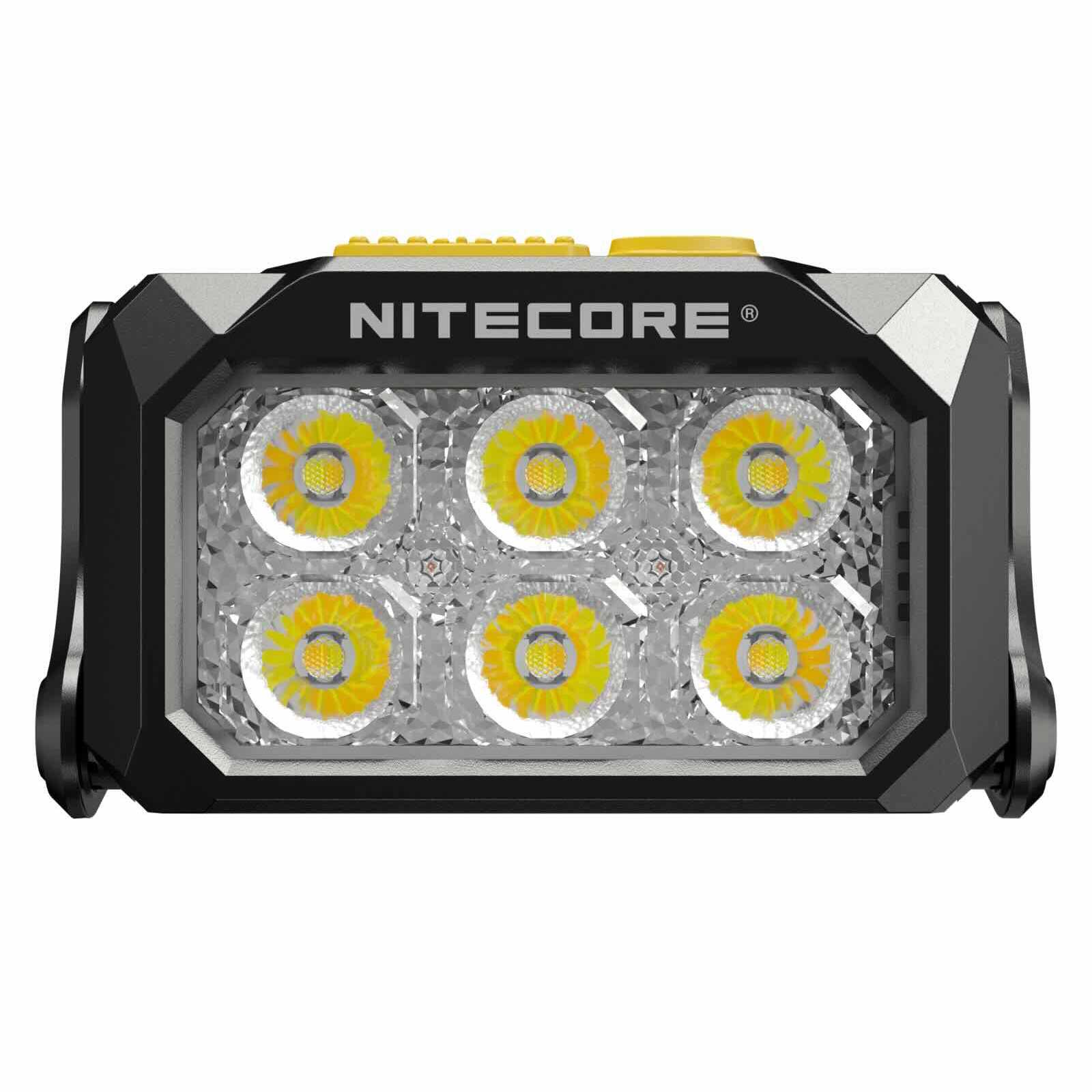 Nitecore HA29 UHE – Stirnlampe mit 3 Lichtfarben, 1200 lm, Rotlicht, USB-C Akku