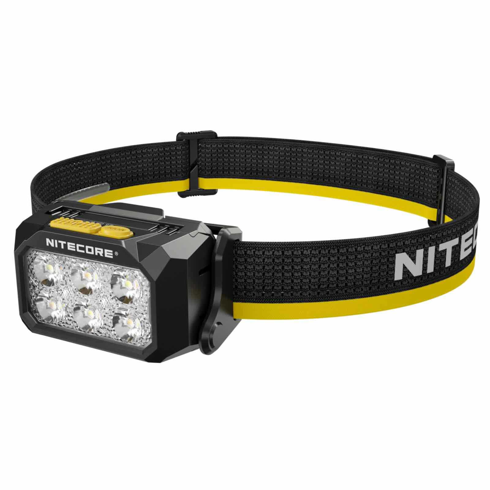Nitecore HA29 UHE – Stirnlampe mit 3 Lichtfarben, 1200 lm, Rotlicht, USB-C Akku