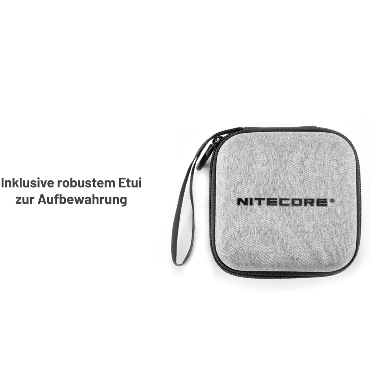 Nitecore HC65 UHE grau – Stirnlampe mit 2000 lm, Rotlicht, CRI-Zusatzlicht, Akku, USB-C