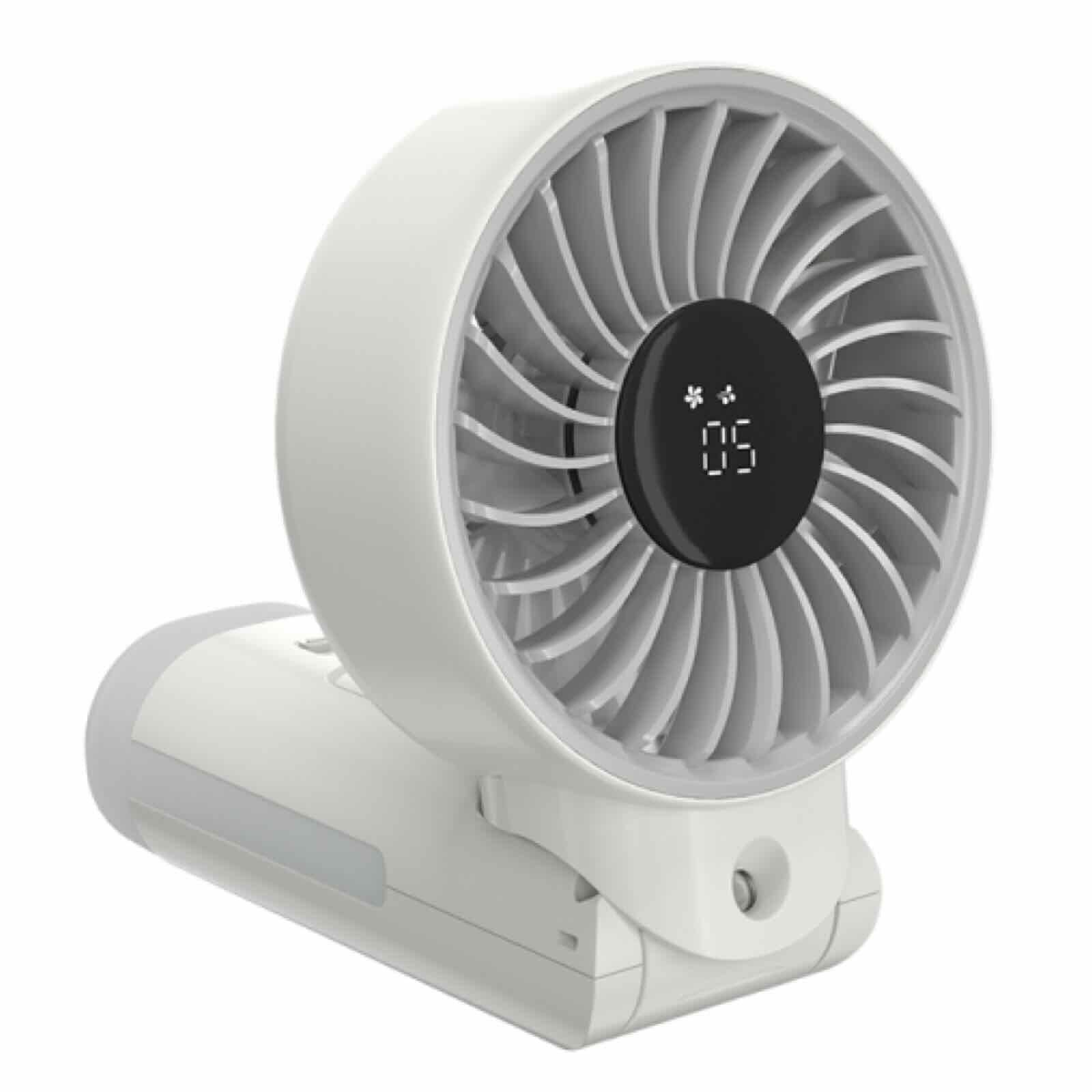 Nitecore izzCool 30 – Handventilator mit Luftbefeuchter, Akku & USB-C